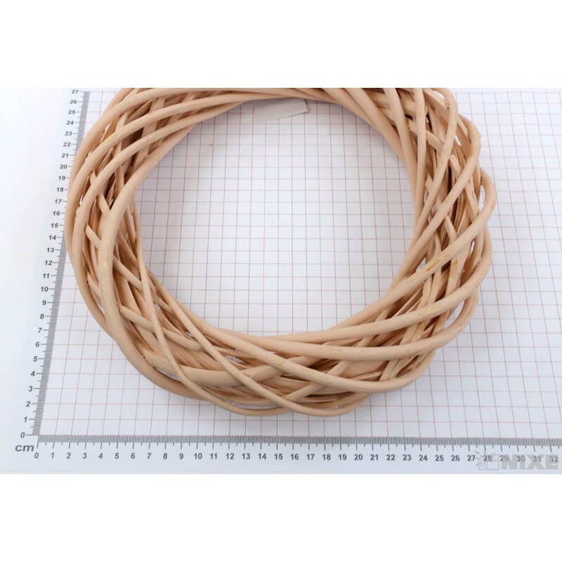 VĚNEC PROUTĚNÝ 30cm*MIX BAREV