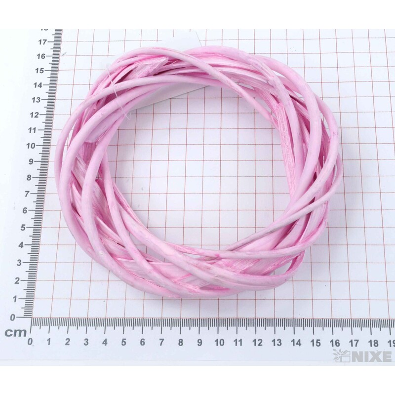 VĚNEC PROUTĚNÝ 15cm*MIX BAREV