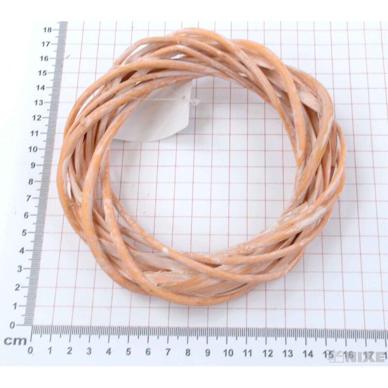 VĚNEC PROUTĚNÝ 15cm*MIX BAREV