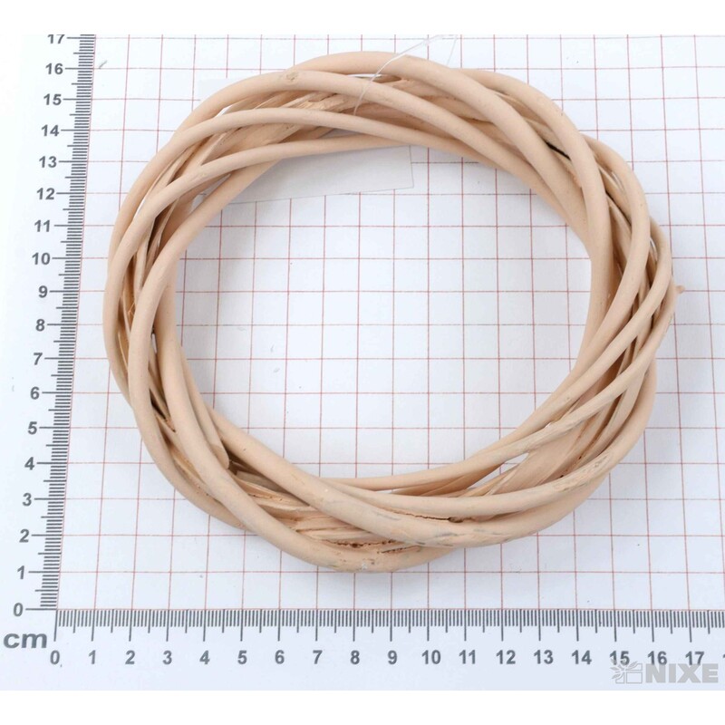 VĚNEC PROUTĚNÝ 15cm*MIX BAREV