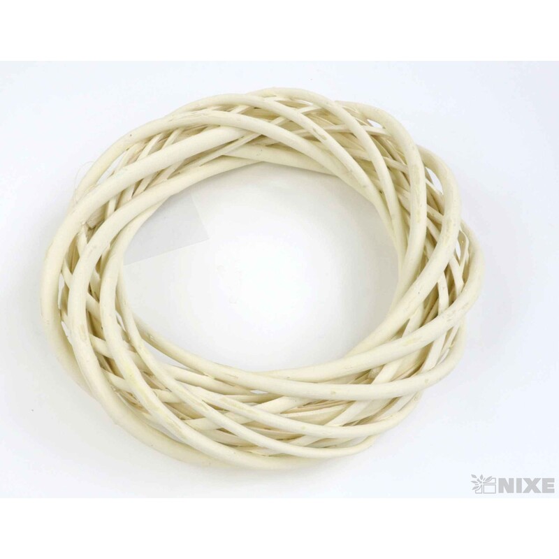 VĚNEC PROUTĚNÝ 20cm*MIX BAREV