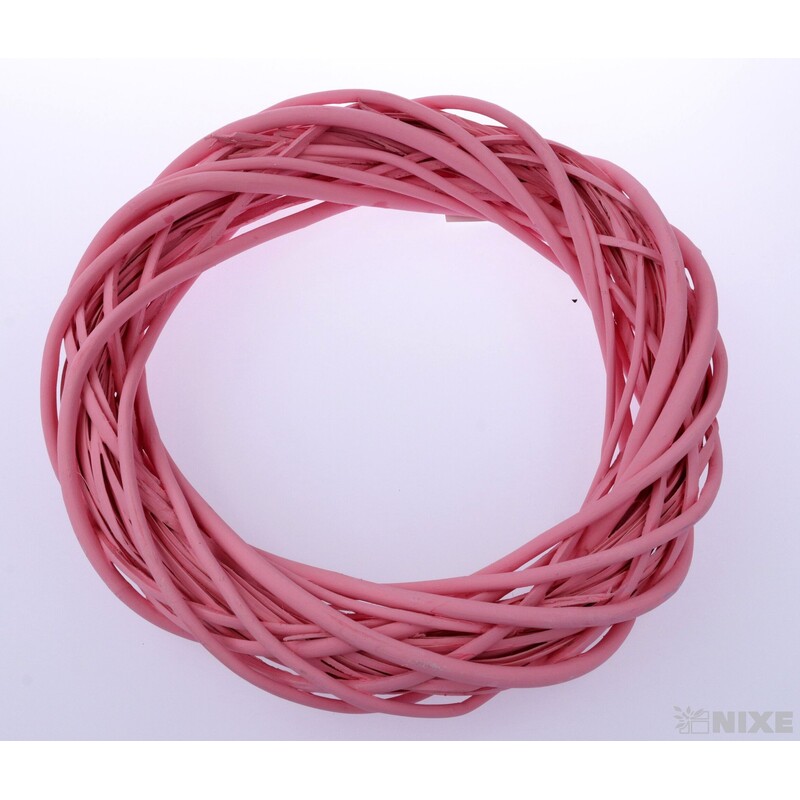 VĚNEC PROUTĚNÝ 30cm*MIX BAREV