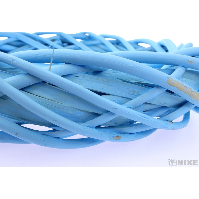 VĚNEC PROUTĚNÝ 30cm*MIX BAREV