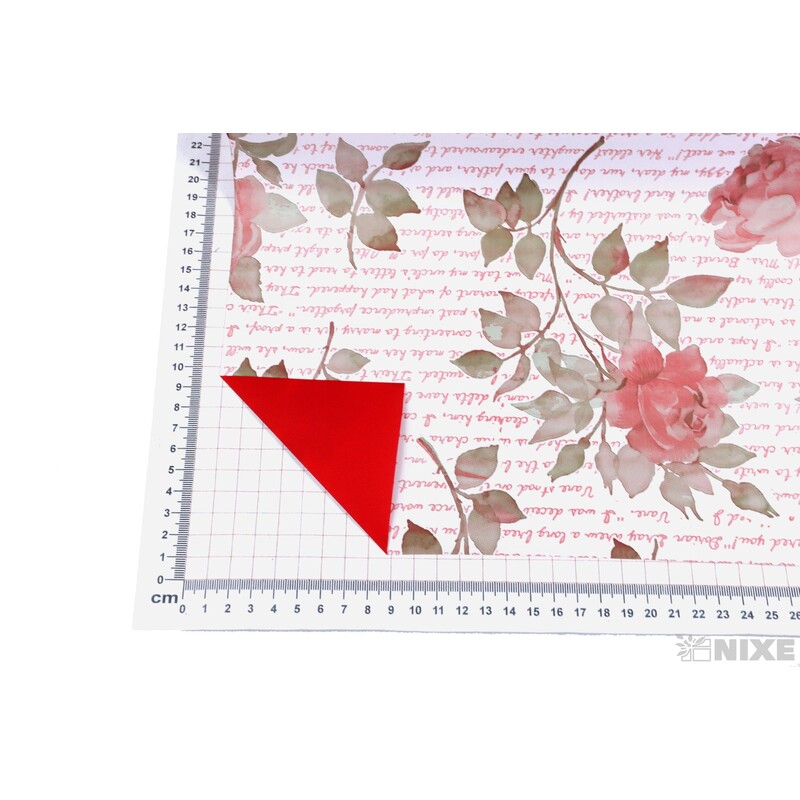 ROLE PLAST LARA 70cmx40m*ČERVENÁ