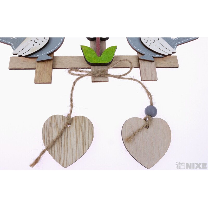 ZÁVĚS PTÁČEK 19x9,5cm*