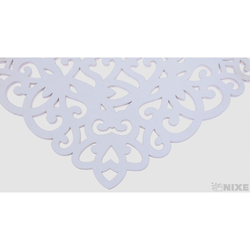 ZÁVĚS SRDCE 30cm*BÍLÁ V+