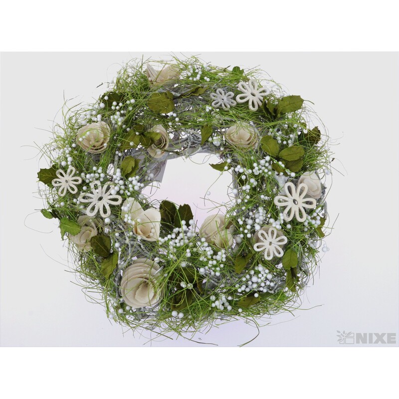 VĚNEC ZDOBENÝ 28cm*