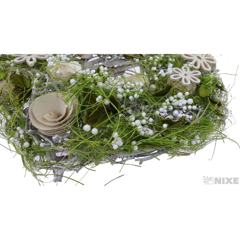 VĚNEC ZDOBENÝ 28cm*