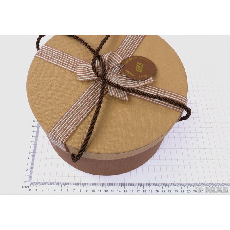 KVĚTINOVÝ BOX 3ks pr.21x11cm 20x10 18x8,5*HNĚDÁ