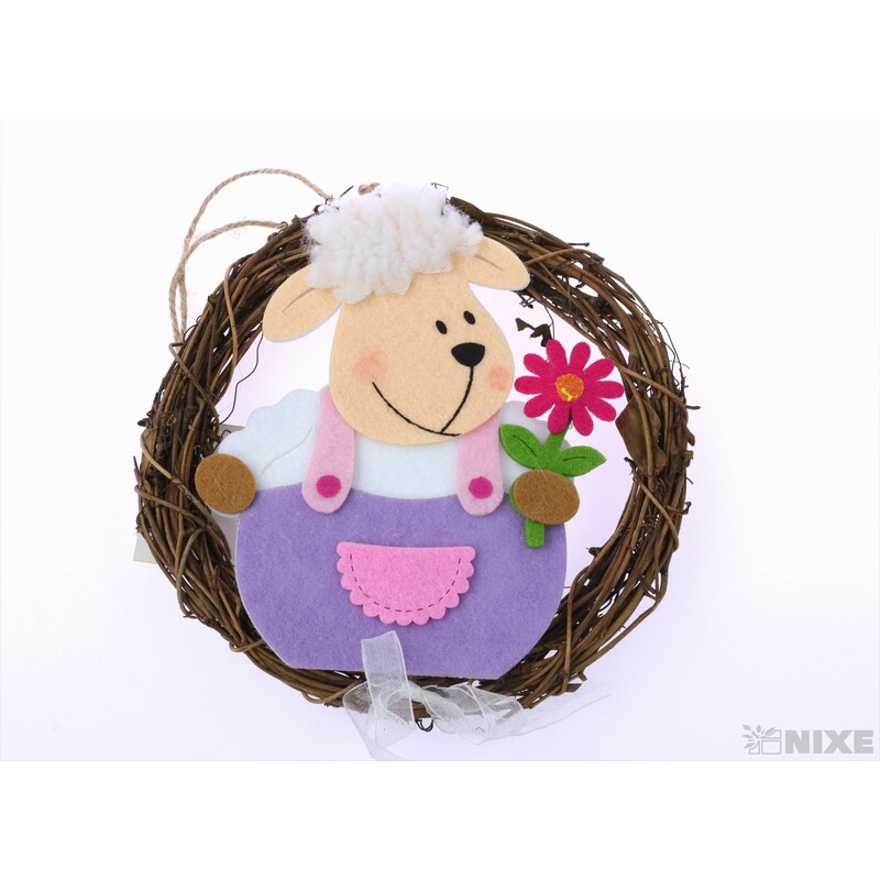 ZÁVĚS MIX KRUH 15cm*MIX BAREV