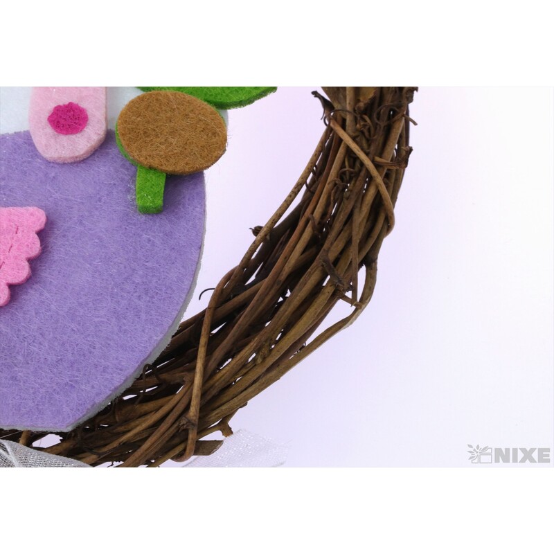 ZÁVĚS MIX KRUH 15cm*MIX BAREV