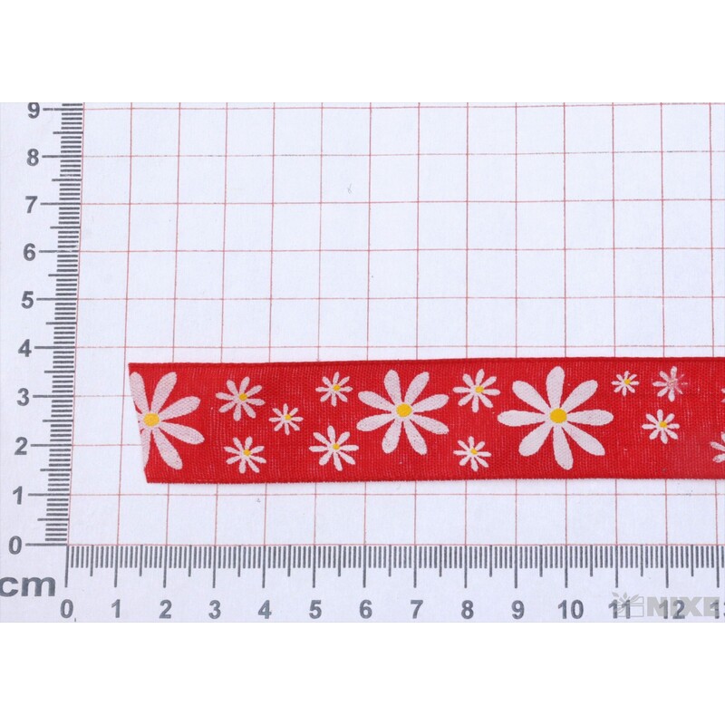 STUHA CAMILA 25mmx15m*ČERVENÁ 123