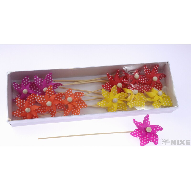 ZÁPICH VĚTRNÍK 12ks*MIX BAREV