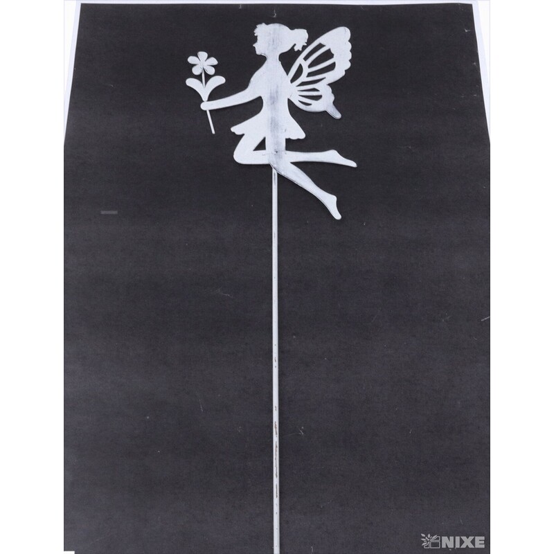 ZÁPICH VÍLA PLECH 12x58cm*BÍLÁ