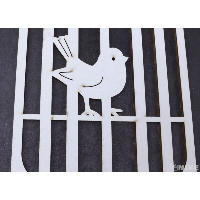 ZÁVĚS D KLEC 10x20cm 3ks*BÍLÁ V+