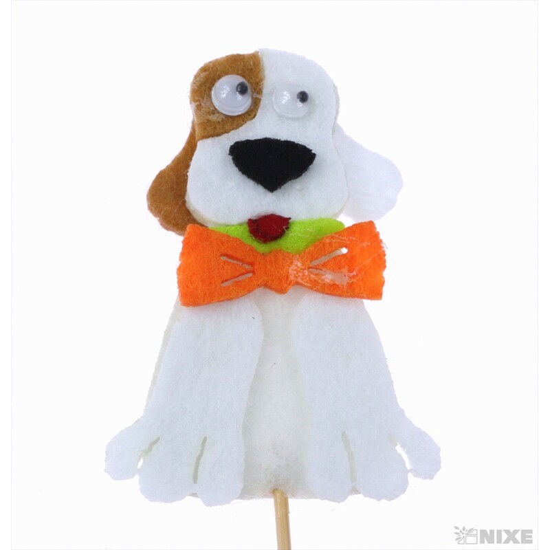 ZÁPICH FILC PES 7x31cm 10ks*BÍLÁ