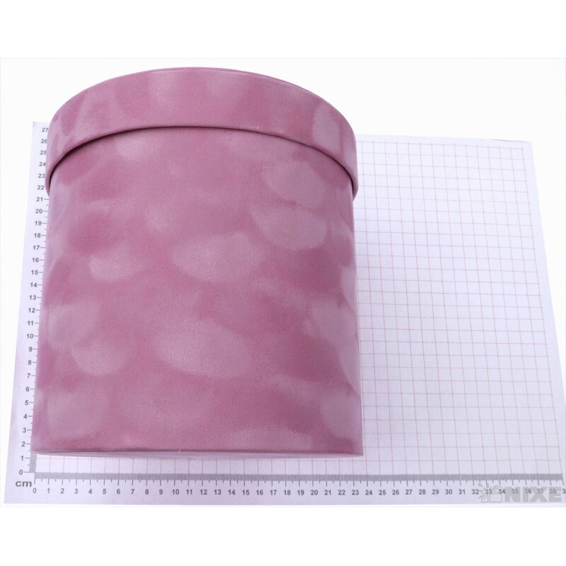 KVĚTINOVÝ BOX 3ks pr.15x15cm 17x17 19x19*RŮŽOVÁ