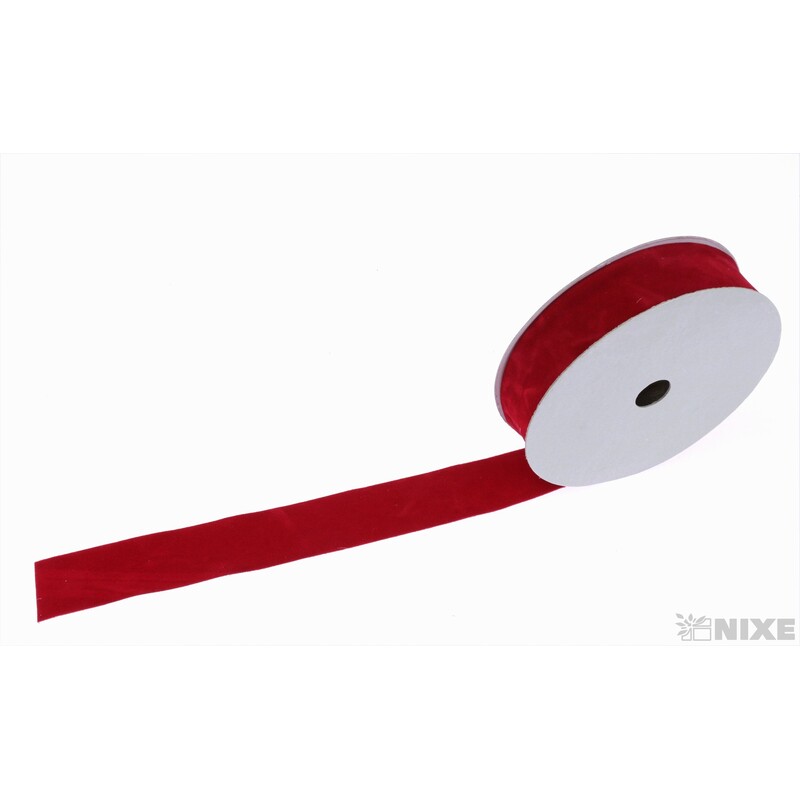 STUHA SAMET 25mmx5yd*ČERVENÁ