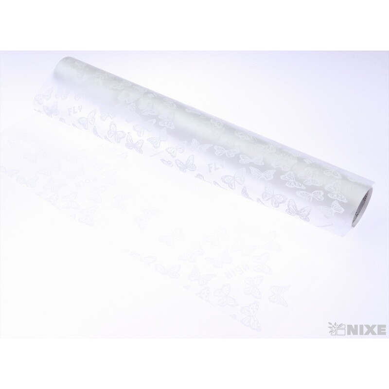 ROLE PLAST MOTÝL 50cmx10yd*BÍLÁ