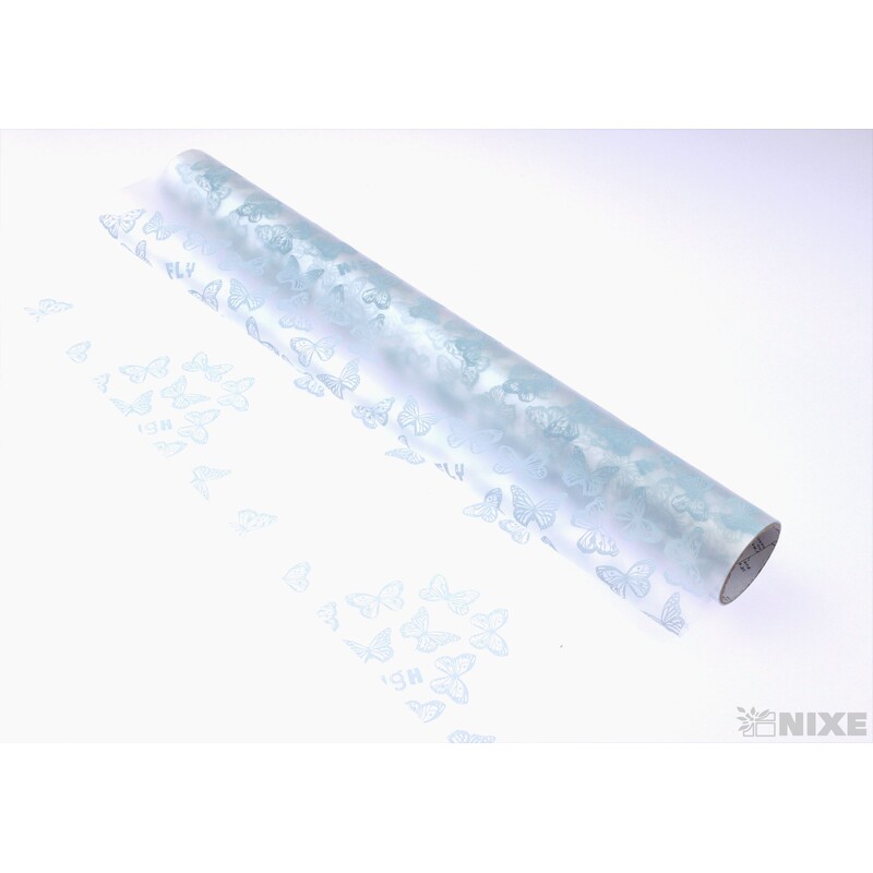 ROLE PLAST MOTÝL 50cmx10yd*MODRÁ SV.