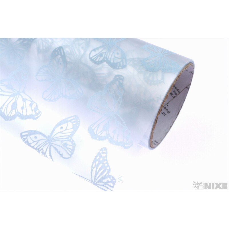 ROLE PLAST MOTÝL 50cmx10yd*MODRÁ SV.