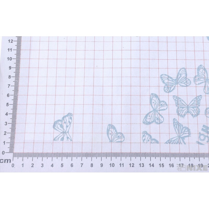 ROLE PLAST MOTÝL 50cmx10yd*MODRÁ SV.