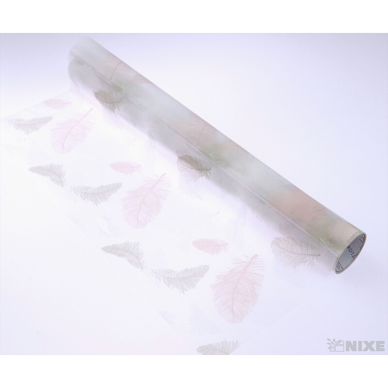 ROLE PLAST PEŘÍ 50cmx10yd*MIX BAREV