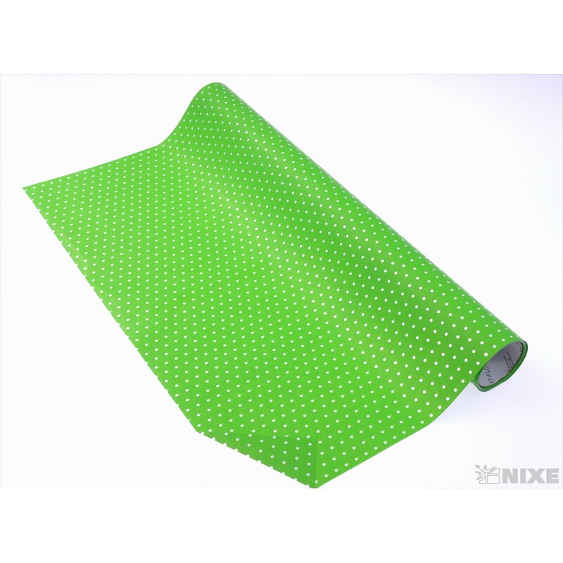 ROLE PLAST PUNTÍK 50cmx10yd*ZELENÁ