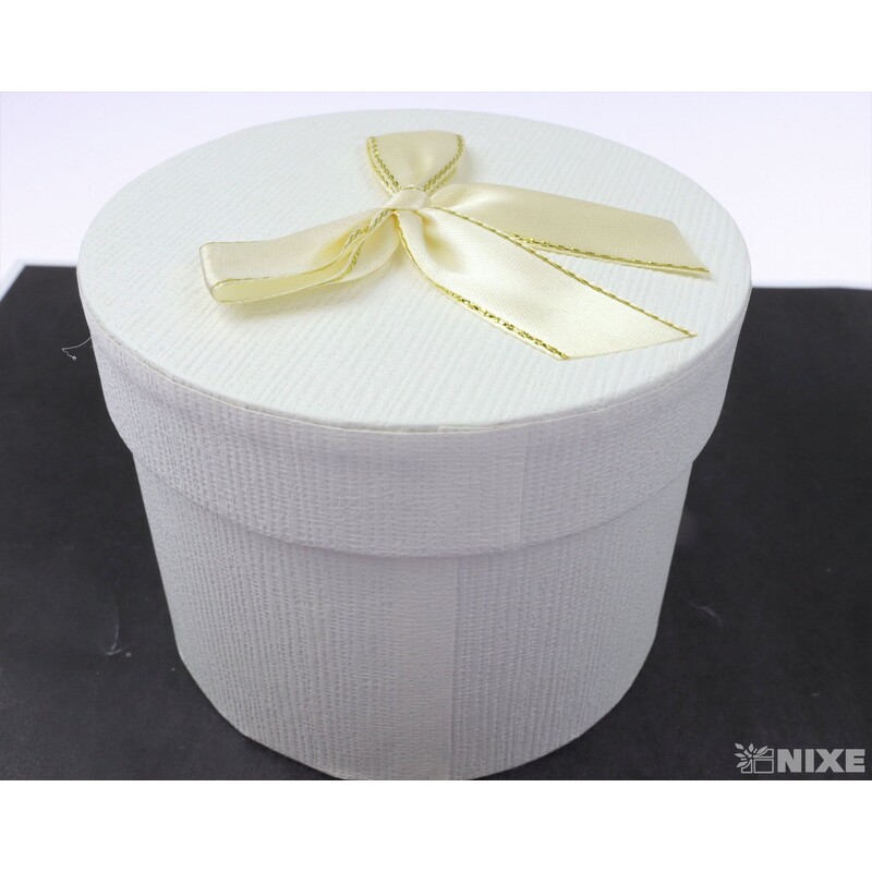 KVĚTINOVÝ BOX pr. 14x12cm 12x10 10x8*BÍLÁ