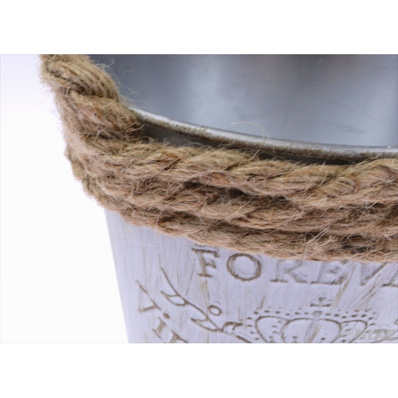 PLECHOVÝ OBAL 12x10cm*BÍLÁ