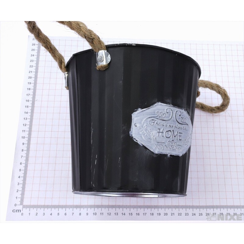 PLECHOVÝ OBAL 18x16cm*ČERNÁ