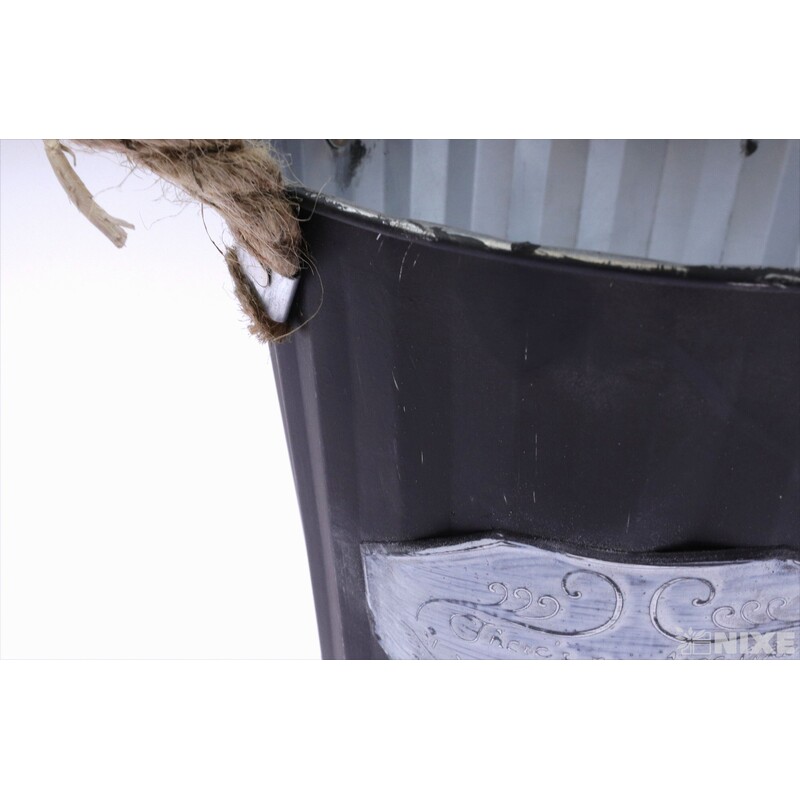 PLECHOVÝ OBAL 15x14cm*ČERNÁ