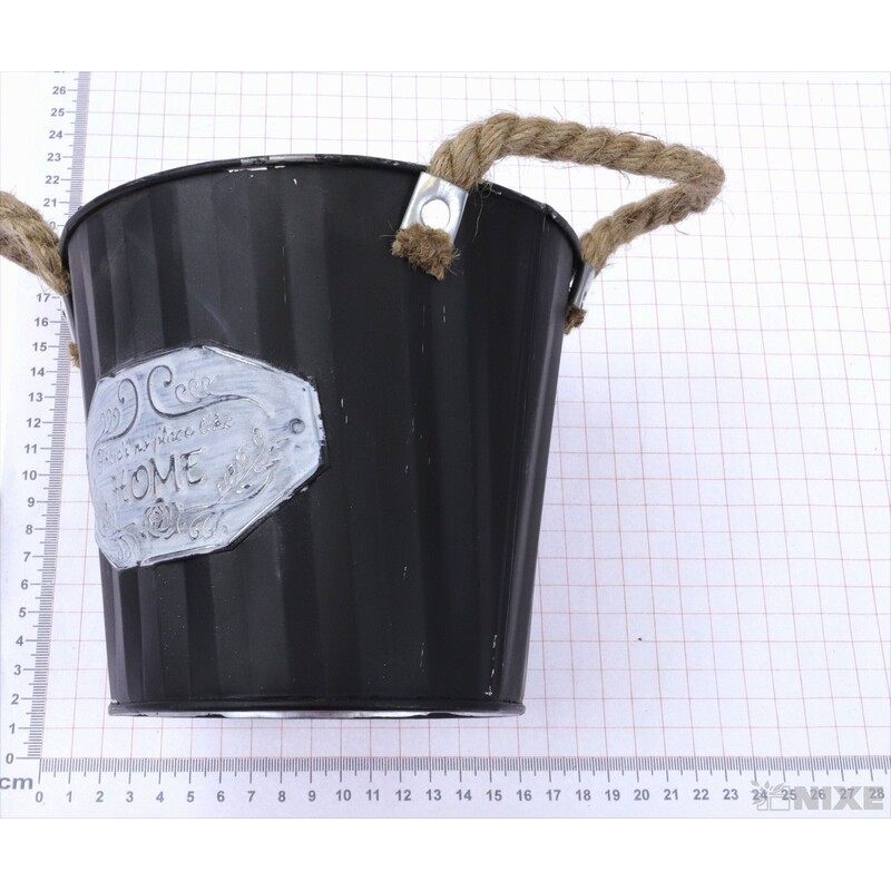 PLECHOVÝ OBAL 15x14cm*ČERNÁ