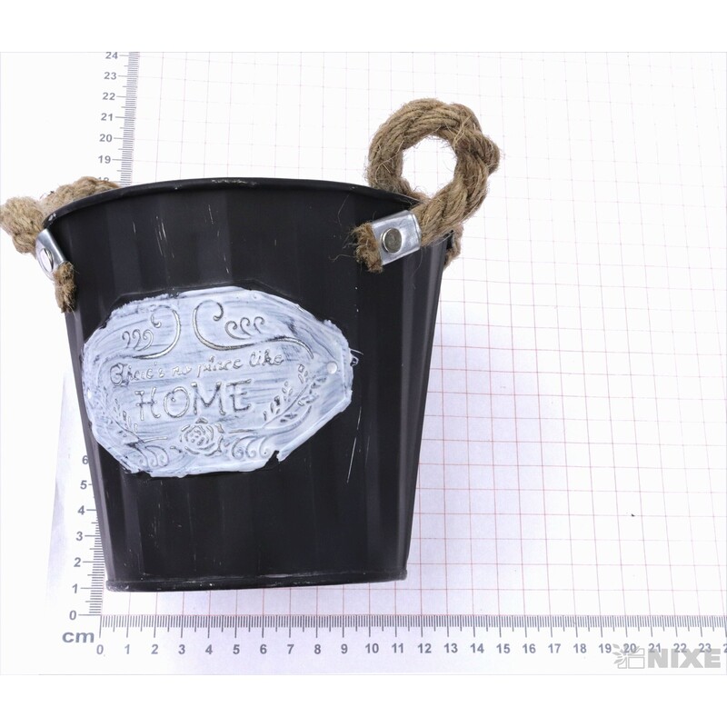 PLECHOVÝ OBAL 14x12cm*ČERNÁ