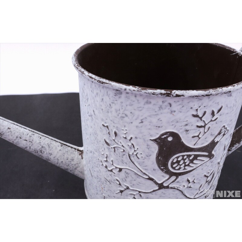 PLECHOVÁ KONEV 10x10cm*BÍLÁ