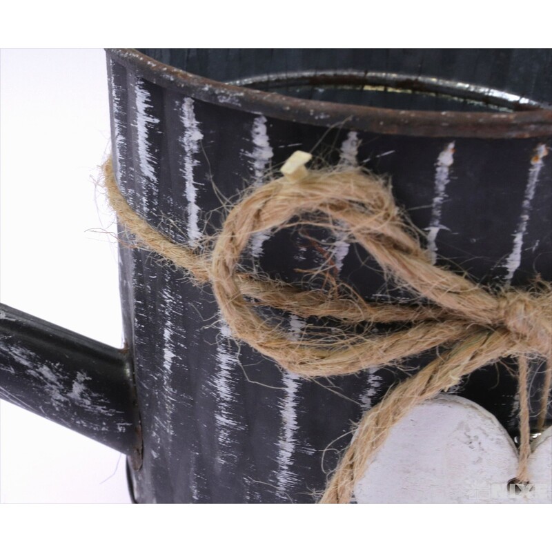 PLECHOVÁ KONEV 10x10cm*ČERNÁ