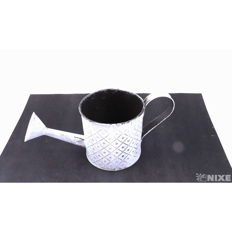 PLECHOVÁ KONEV 10x10cm*BÍLÁ