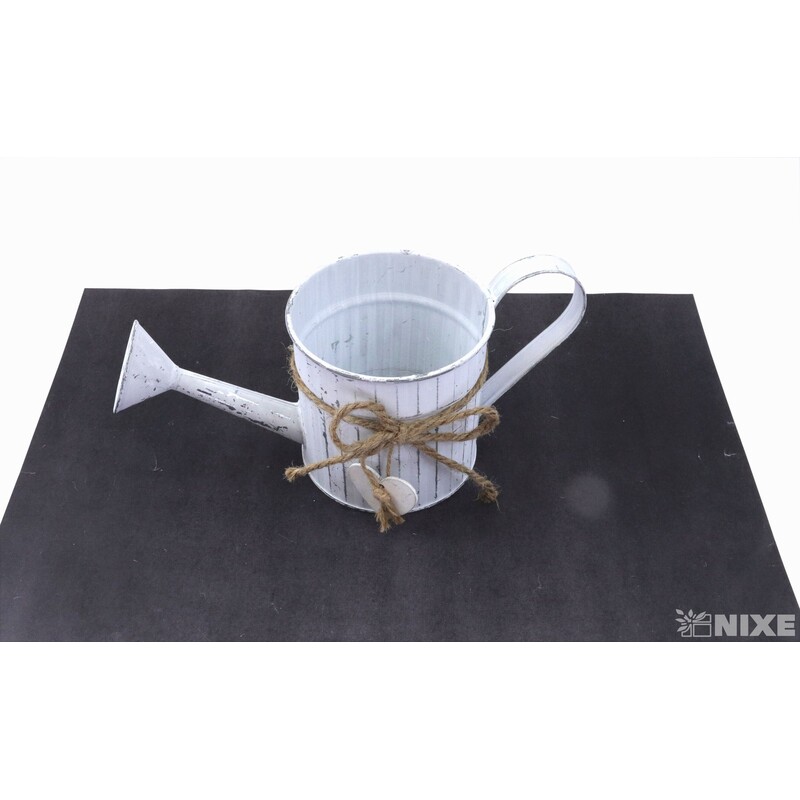 PLECHOVÁ KONEV 10x10cm*BÍLÁ