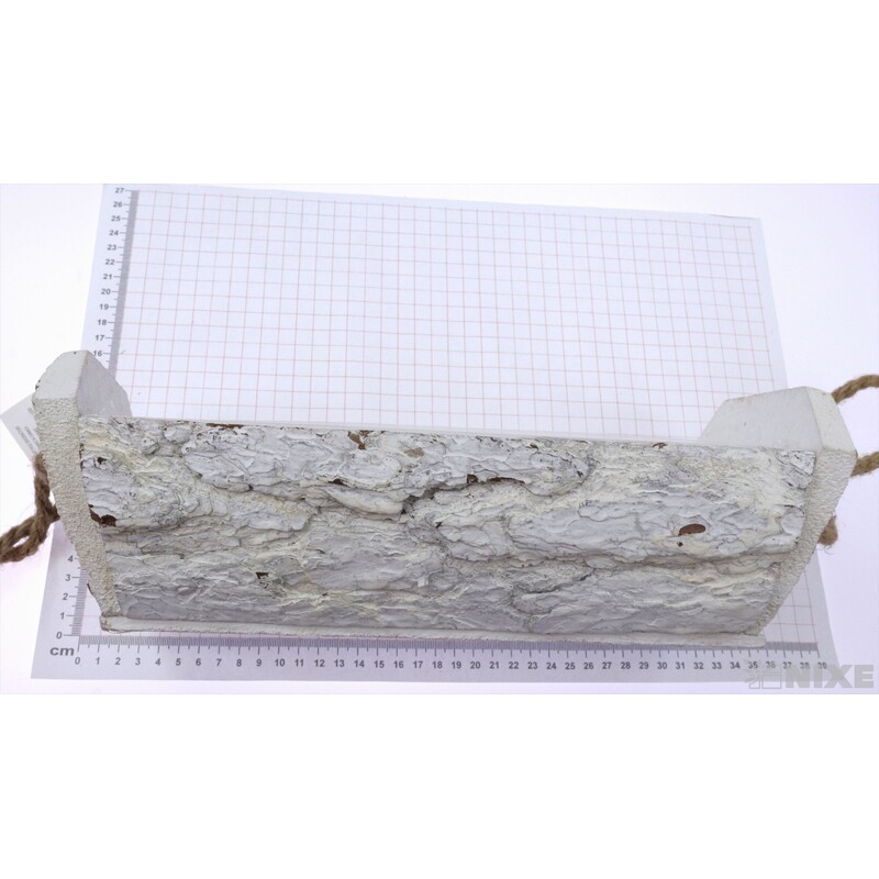 OBAL DŘEVO 30x11x8cm*BÍLÁ