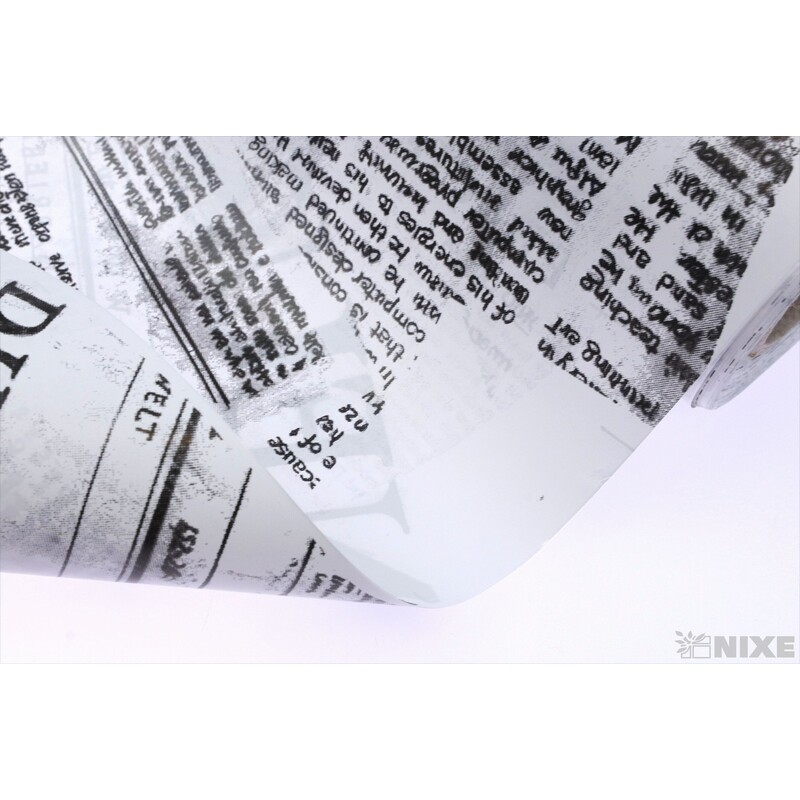 ROLE PLAST NEWSPAPER 70cmx40m*ČERNÁ