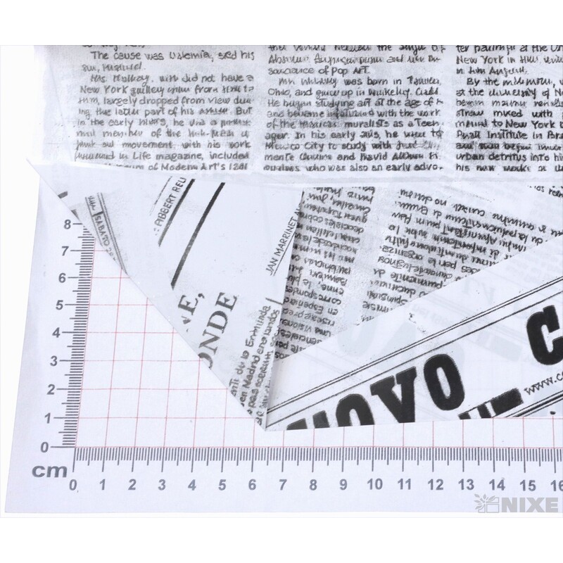 ROLE PLAST NEWSPAPER 70cmx40m*ČERNÁ