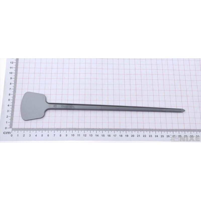 ZÁPICH POPISKA 4,5x5x24cm 10ks*ŠEDÁ