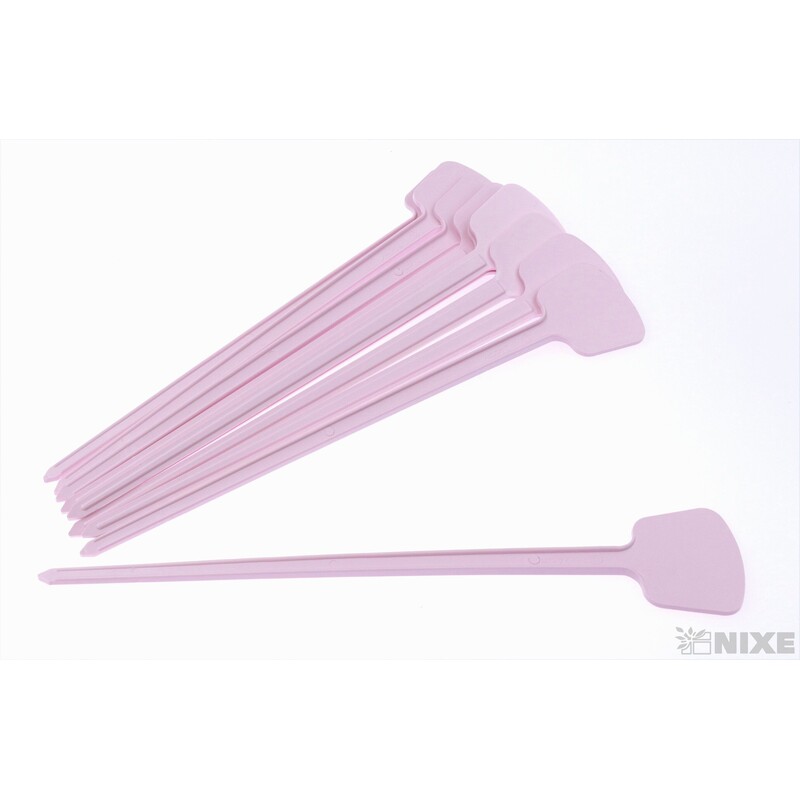 ZÁPICH POPISKA 4,5x5x24cm 10ks*RŮŽOVÁ