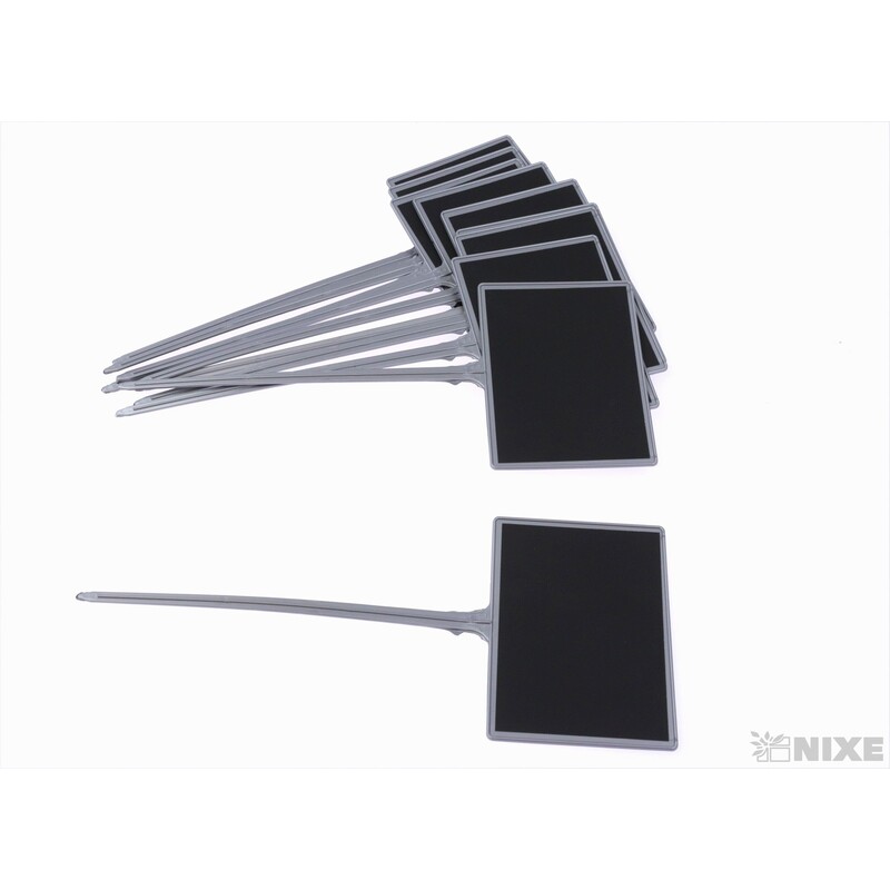 ZÁPICH POPISKA 8x11x17cm 10ks*ŠEDÁ