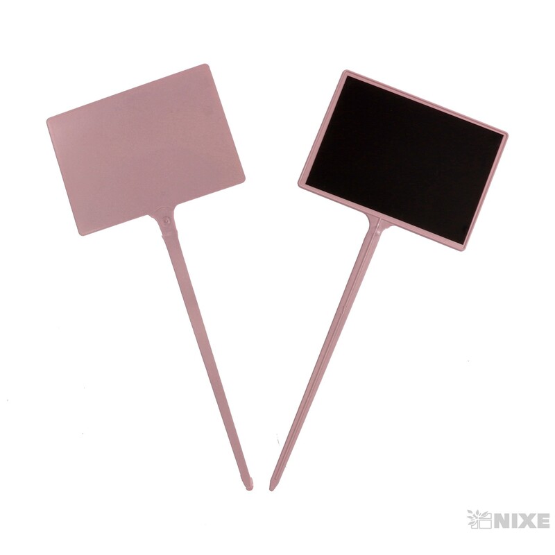 ZÁPICH POPISKA 8x11x17cm 10ks*RŮŽOVÁ