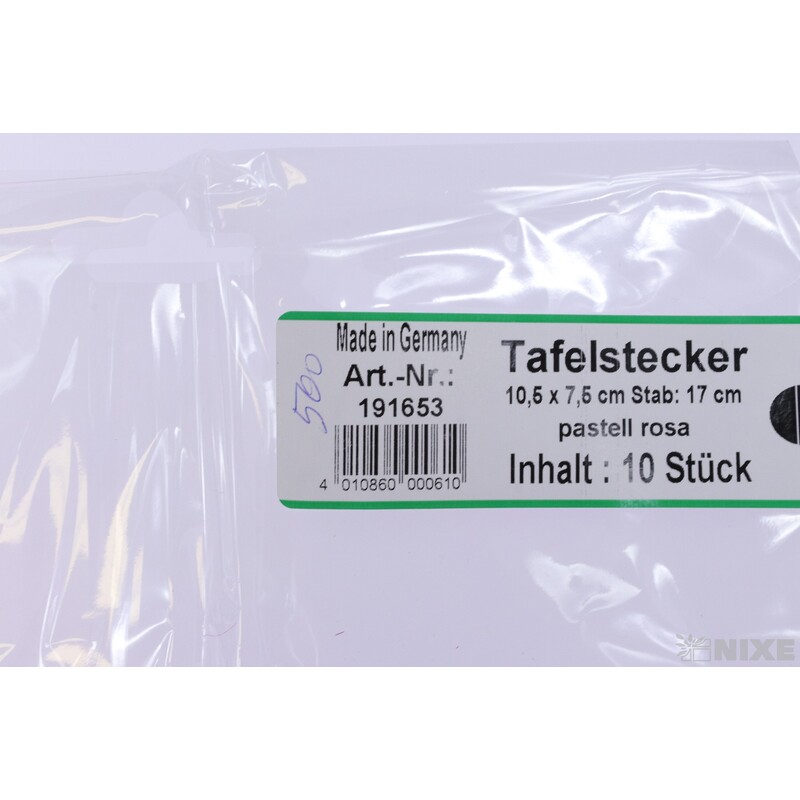 ZÁPICH POPISKA 8x11x17cm 10ks*FIALOVÁ