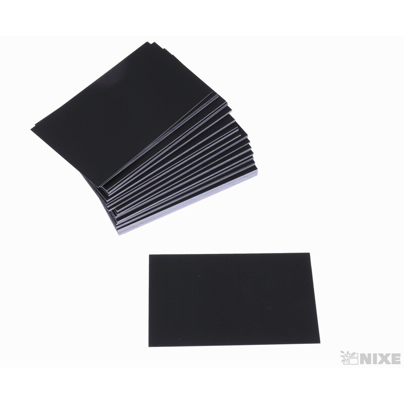 KARTIČKY 11x6,5cm 10ks*ČERNÁ