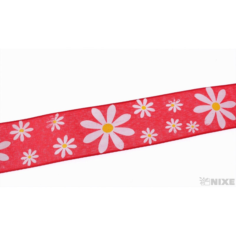 STUHA CAMILA 40mmx15m*ČERVENÁ 123