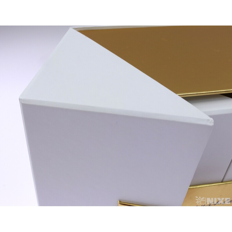 KRABICE 2ks 21x12cm 19X10*BÍLÁ