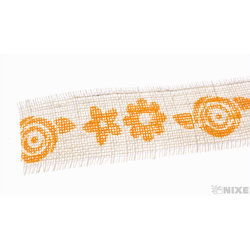 STUHA JUTA KVĚT 4,5cmx5m*ŽLUTÁ